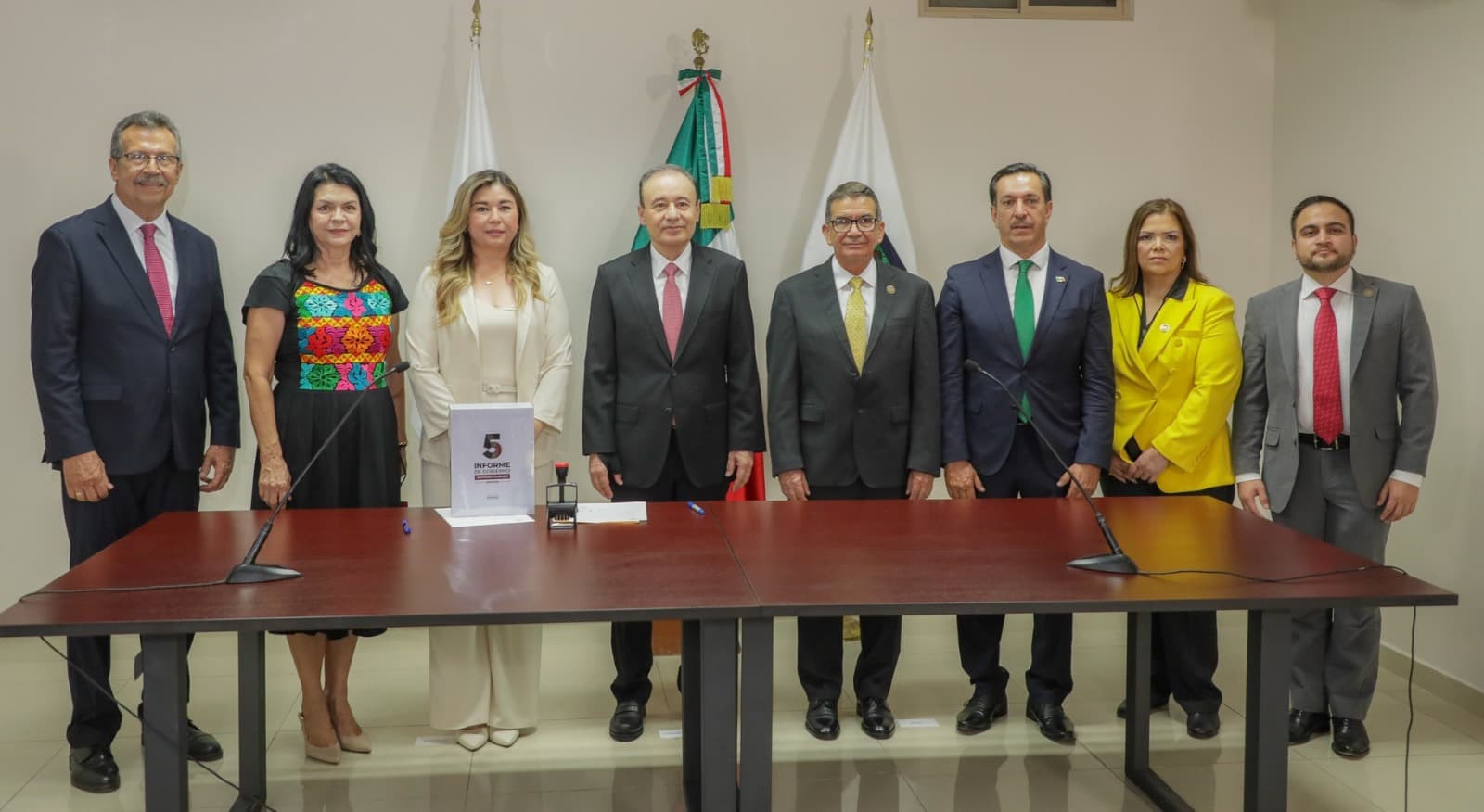 Congreso de Sonora recibe Quinto Informe de Gobierno de Alfonso Durazo