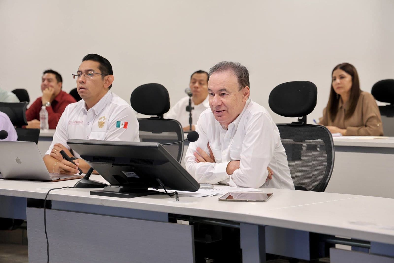 Gobernador Durazo encabeza acciones de atención a la población por tormenta “Polo” con 144 albergues