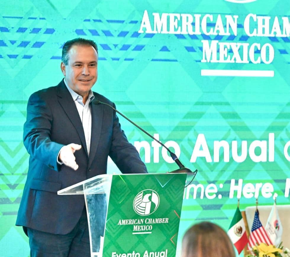 Destaca Toño Astiazarán liderazgo económico de Hermosillo en el encuentro de American Chamber México