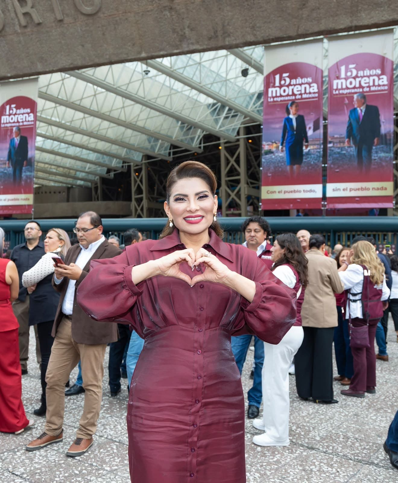 El partido Morena seguirá haciendo historia de la mano del pueblo: Lorenia Valles